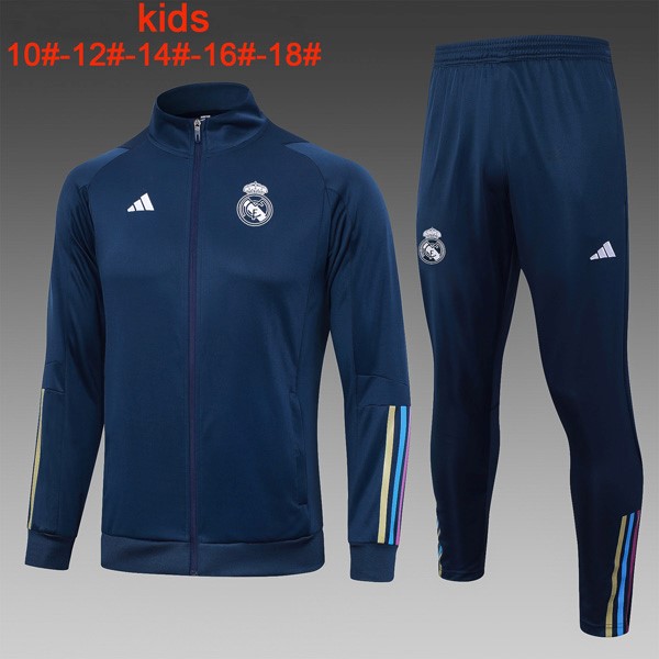 Kinder Trainingsanzug Real Madrid 2024 Blau 2